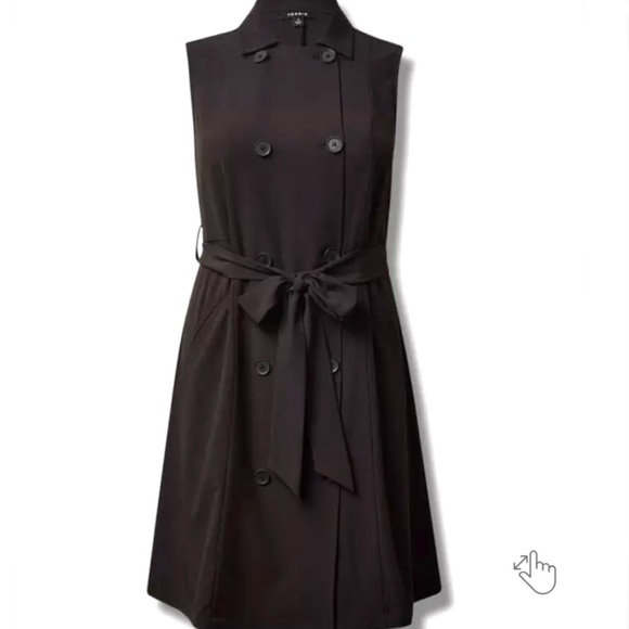 torrid Jackets & Blazers - 🆕🌺TORRID STUDIO Crepe Jersey Trench Vest🌺